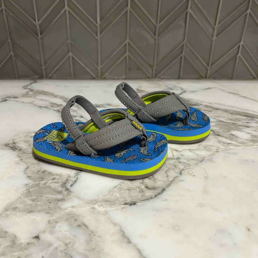$7 ADD ON Reef baby sandal shoes 5c Zara H&M Nike shoes